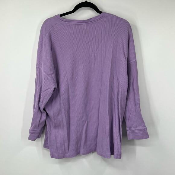 Intimately Free People Early Night Thermal Top in Lavender - Picture 4 of 7